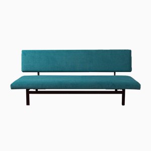 Deutsches Mid-Century Sofa aus Stahl & Polyester, 1950er