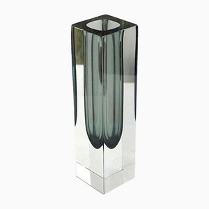 Jarrón italiano Mid-Century de cristal de Murano, años 60