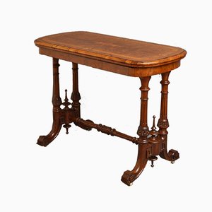 Antique Victorian Walnut Card Table