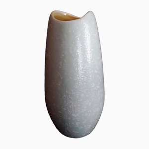 Vintage Mint, White & Yellow Ceramic 316/16 Vase from Scheurich