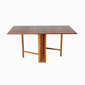 Swedish Maria Flap Table by Bruno Mathsson for Firma Karl Mathsson, 1960s