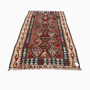 Vintage Turkish Wool Carpet, 1970s