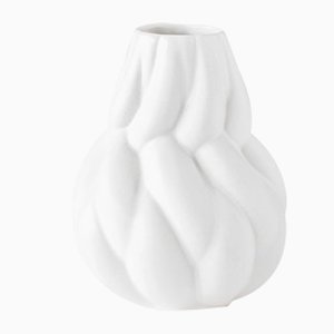 Small White Eda Vase by Lisa Hilland for Mylhta