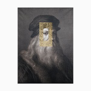 Leonardo Viso Print on Board by Marco Segantin for VGnewtrend