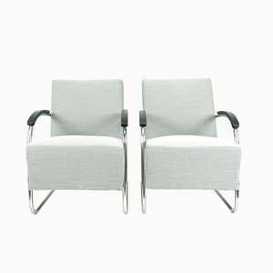 Set of Bauhaus Cantilever Chairs by Mart Stam & Marcel Breuer for Mücke Melder, 1930s