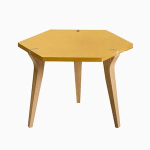 Low Yellow Tabuli Table by Vincenzo Castellana for DESINE, 2018