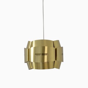 Vintage Brass Pendant Lamp from Coronell Elektro