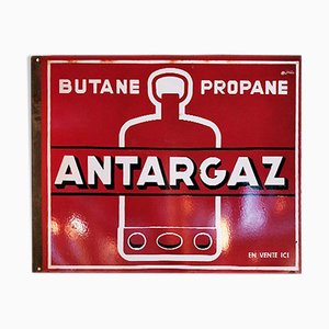 Enamel Antargaz Sign, 1940s