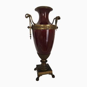 Antique Bordeaux Vase, 1900s