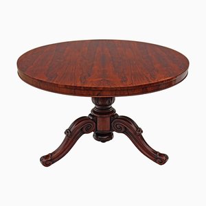 Antique Rosewood Tilt-Top Centre Table