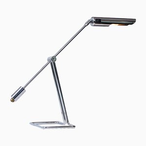Chrome Counterbalance Table Lamp by Abo Randers, 1979