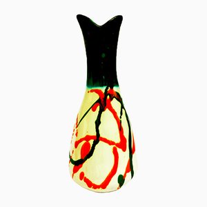 Italian Ceramic Vase by Ghersi for Albisola Ceramiche Italia, 1960s