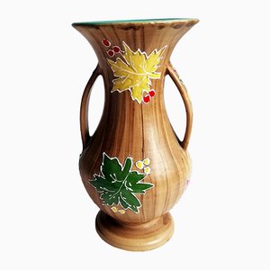 Vase de Santucci Deruta, 1950s