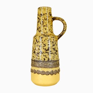 Vaso in ceramica con maniglie di VEB Keramische Werke Haldensleben, anni '70
