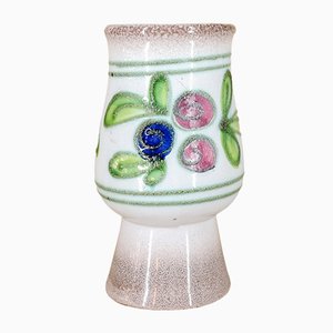 Vaso in ceramica di Strehla Keramik, anni '70