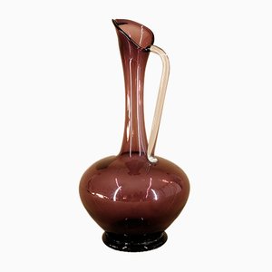 Vase en Verre Soufflé de Lauschaer Glas, 1960s