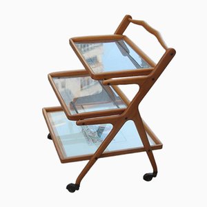 Mid-Century Bar Cart by Cesare Lacca, 1950s