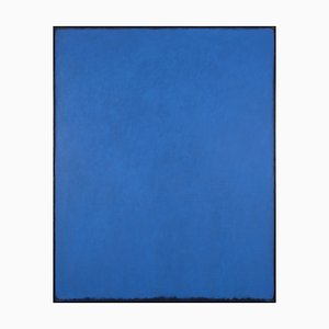 Cobaltblau My Blue Heaven Acrylic on Canvas by Rolf Hans, 1984