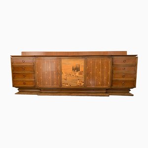 Credenza in stile Art Déco di Giuseppe Anzani, anni '40