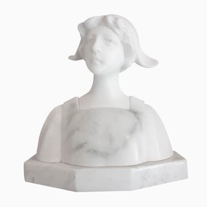 Busto femenino antiguo pequeño de Aurilli