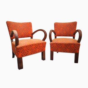 Set of Vintage Lounge Chairs from Thonet, 1930s