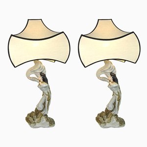 Lampes de Bureau Vintage, 1950s, Set de 2