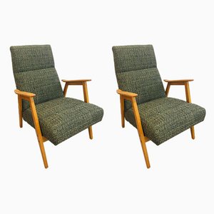 Fauteuils de Interier Praha, 1960s, Set de 2