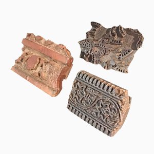 Stampi antichi in legno, set di 3