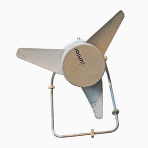 Ventilatore vintage industriale di Junior, anni '70