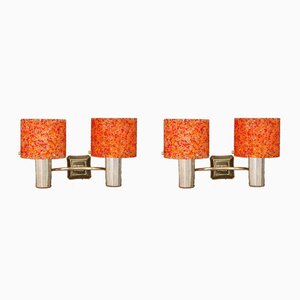 Applique Orange design pop Space age vintage années 60 70 - Décoration