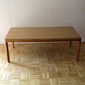 Mesa de centro de madera de Walter Knoll / Wilhelm Knoll, años 60