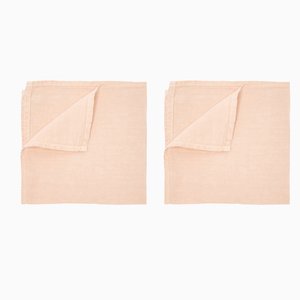 Light Weight Linen Napkins by Once Milano, Set of 4