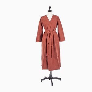 S/M Linen Dressing Gown by Once Milano