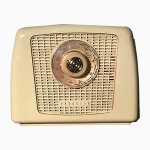 Radio modelo 352 en crema de baquelita de Ferguson Radio Corporation Ltd, años 50
