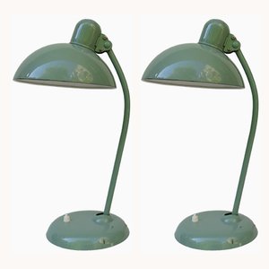 Lampes de Bureau N° 6556 Vintage par Christian Dell pour Kaiser Idell / Kaiser Leuchten, Set de 2