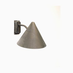 Mid-Century Tratten Copper Outdoor Wall Lamp by Hans-Agne Jakobsson