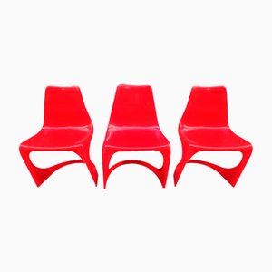 Side Chairs by Steen Ostergaard for Cado, 1970s, Set of 3