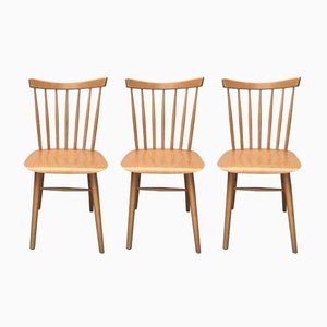Mid-Century German Dining Chairs, Set of 3