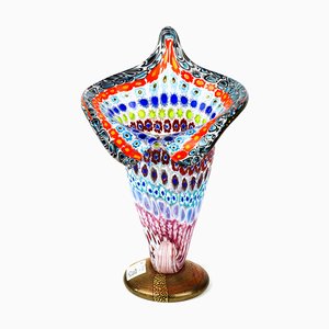 Murrina Millefiori Glass Vase by Imperio Rossi for Made Murano Glass, 2019