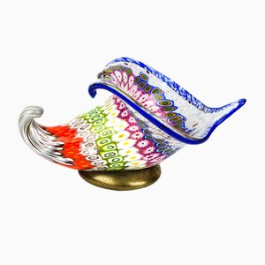 Vase Murrina Millefiori en Verre par Imperio Rossi pour Made Murano Glass, 2019