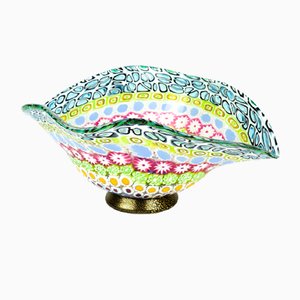 Murrina Millefiori Glass Bowl by Imperio Rossi for Made Murano Glass, 2019