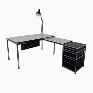 Large Desk by Fritz Haller & Paul Schärer for USM Haller, 1980s