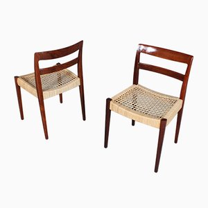 Rosewood Garmi Dining Chairs by Nils Jonsson for Hugo Troeds, 1970s, Set of 4
