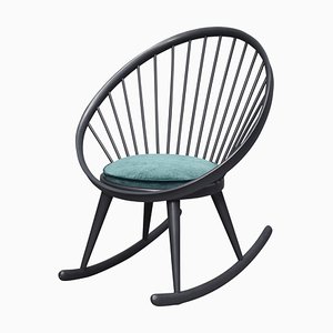 Rocking Chair Circle par Yngve Ekström pour Stol AB Sweden, 1960s