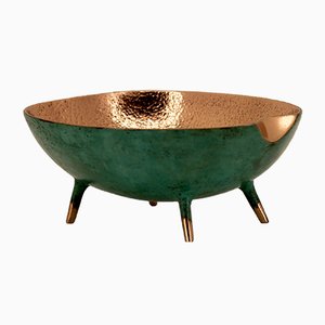 Bronze Bowl or Vide Poche with Legs from The Design Foundry