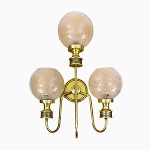 Spanish 3-Arm Sconce, 1950s