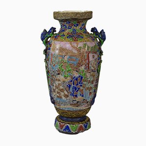 Jarrón vintage de cerámica