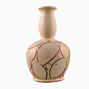 Vintage Glazed Stoneware Vase from Kähler