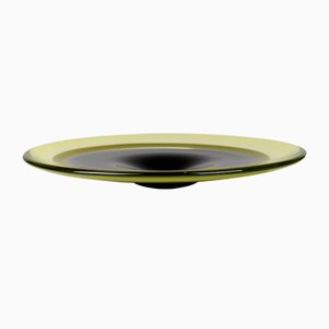 Vintage Art Glass Bowl by Ladislav Palecek for Skrdlovice