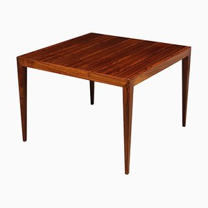 Rosewood Coffee Table by Severin Hansen for Haslev, 1960s